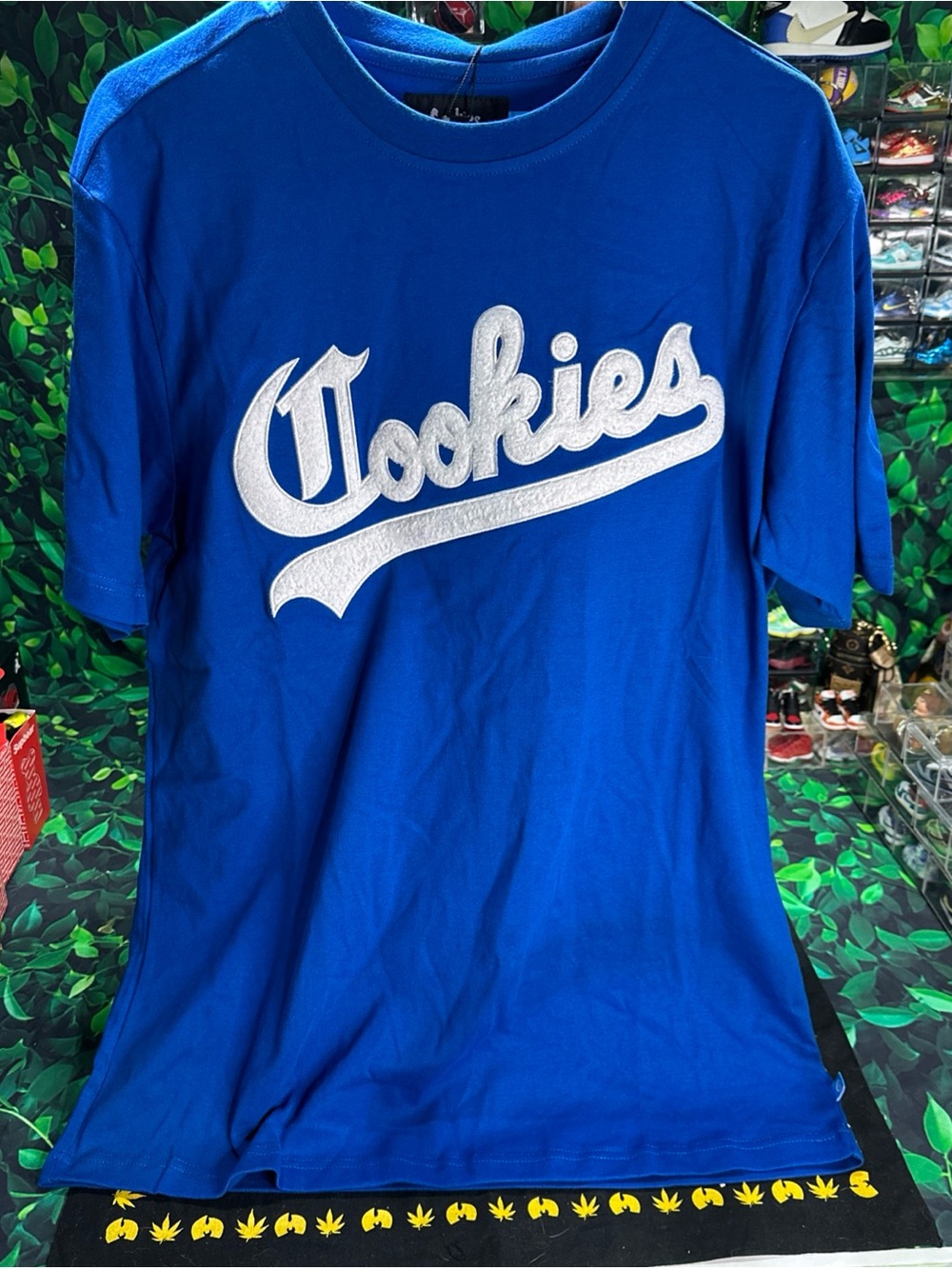 Cookies SF Ivey League T Shirt Berner Blue Size Large